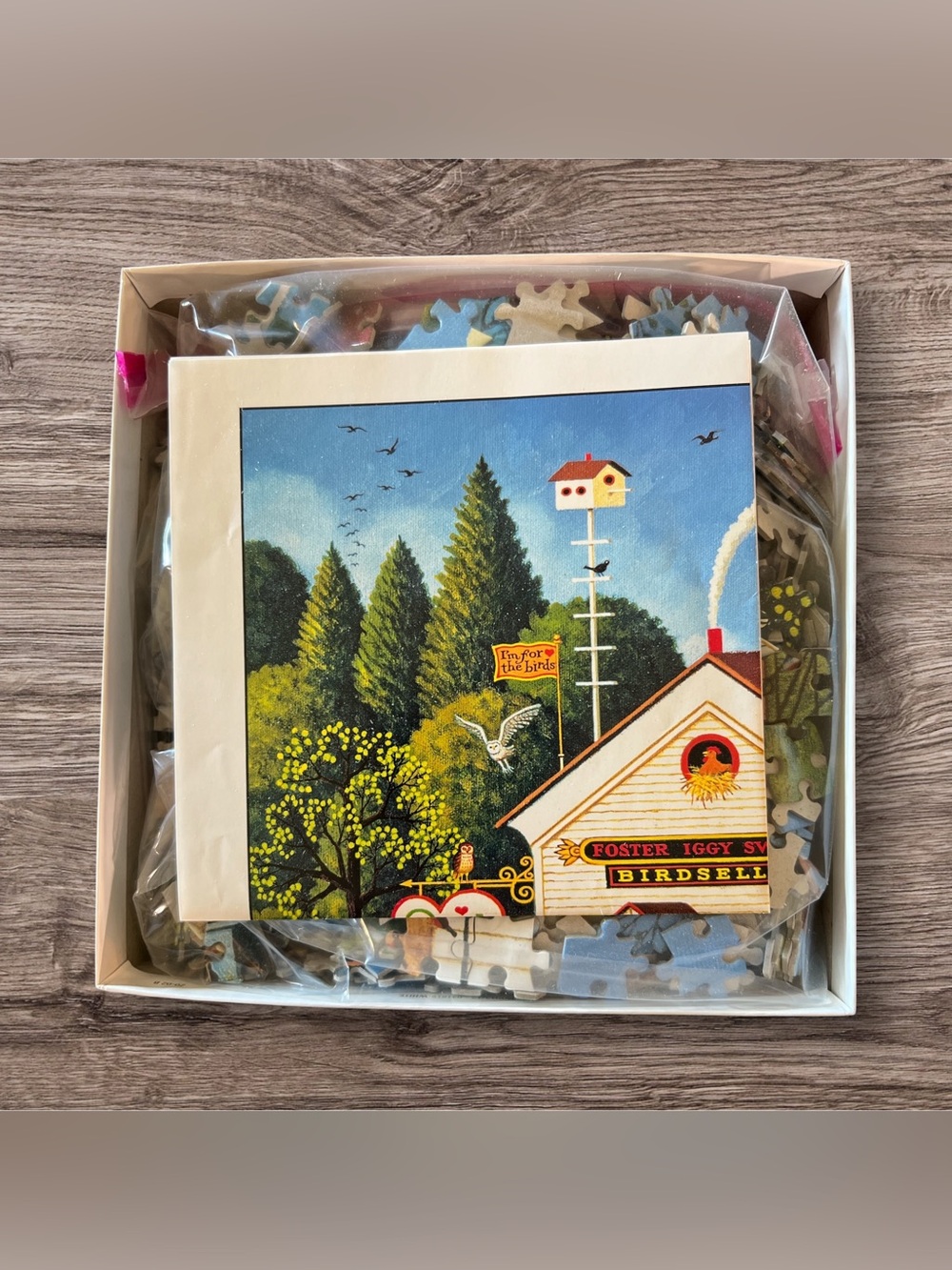 Charles Wysocki The Bird House Jigsaw Puzzles 1000 Pieces - Picture 4 of 4